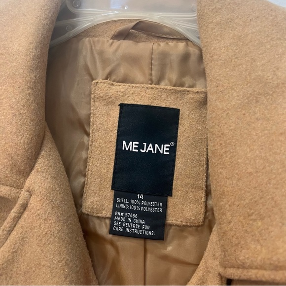 Girls size 14 Peacoat jacket Vest bundle JCrew brown pink - Picture 6 of 11